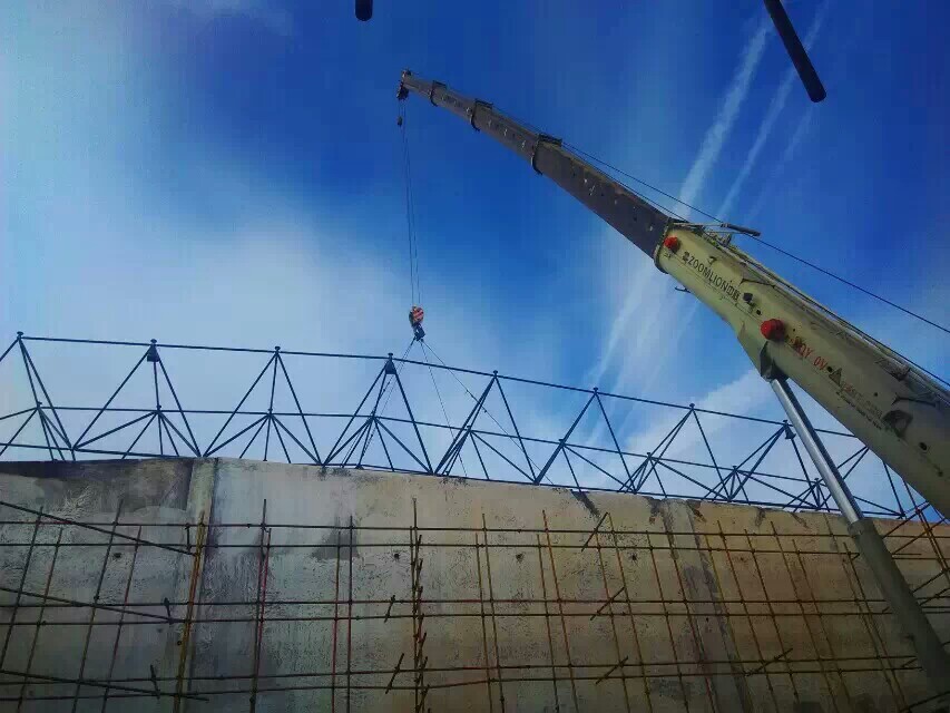 广水食堂网架结构工程