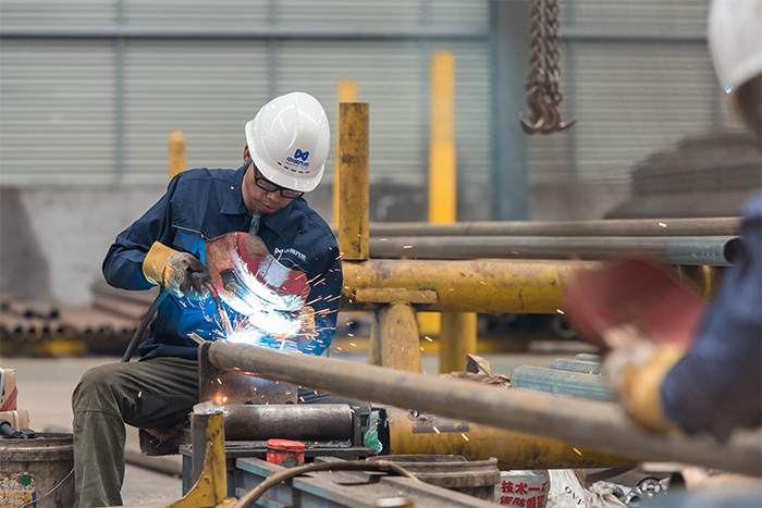 广水网架焊接车间